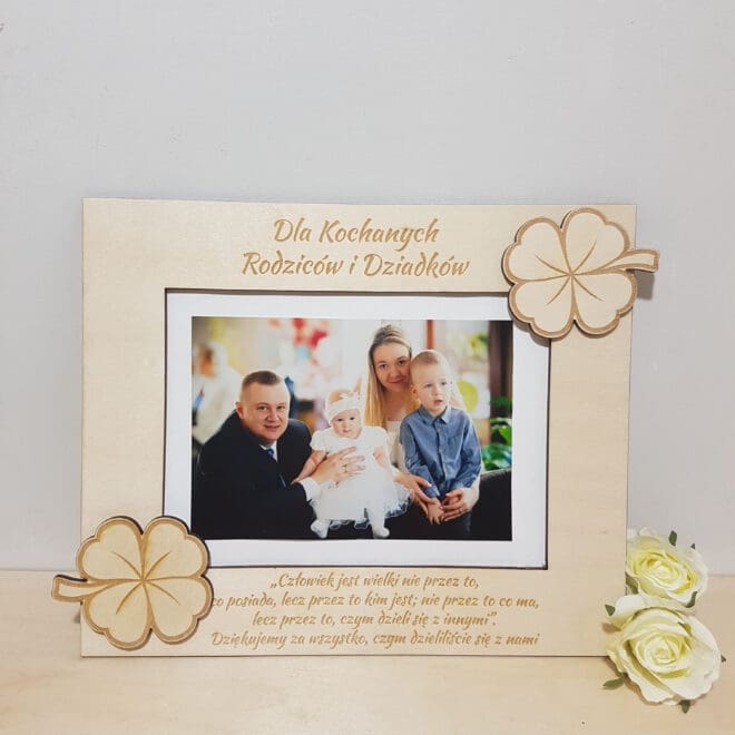RAMKA NA ZDJĘCIE DLA DZIADÓW I RODZICÓW