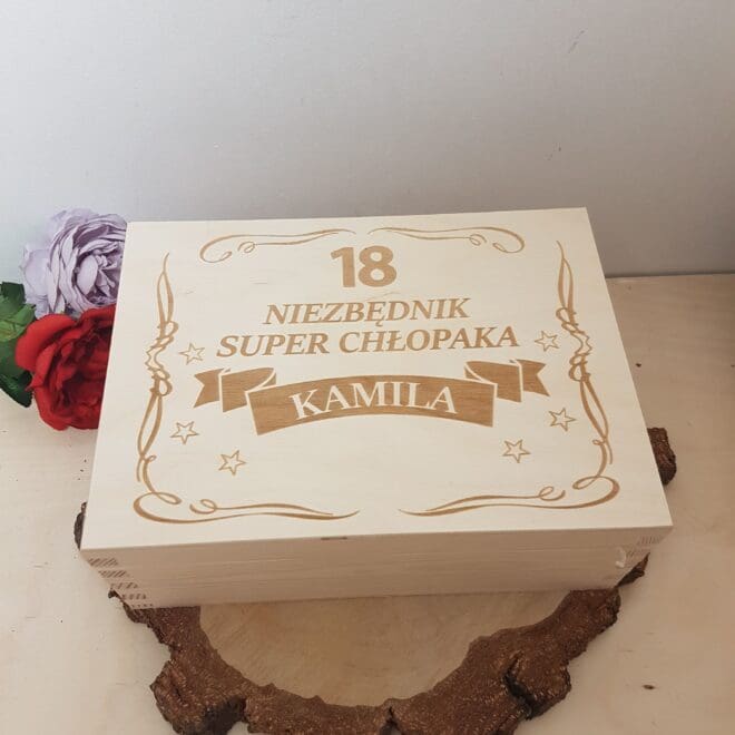 szkatulka na 18 urodziny dla chlopaka