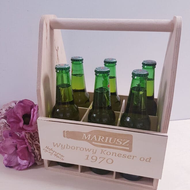 NOSIDEŁKO NA PIWO Z GRAWEREM "WYBOROWY KONESER"