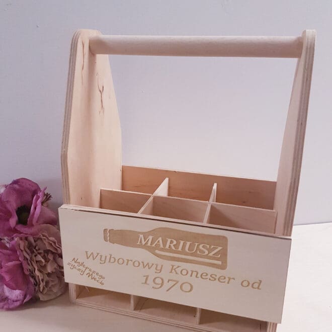 NOSIDEŁKO NA PIWO Z GRAWEREM "WYBOROWY KONESER"