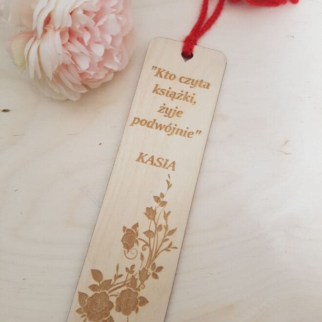 ZAKŁADKA DO KSIĄŻKI Z GRAWEREM