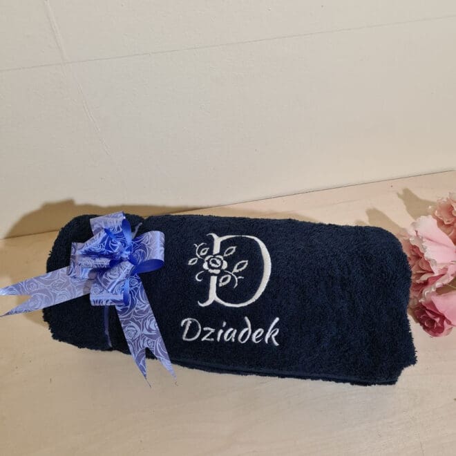 ręcznik z haftem dla dziadka