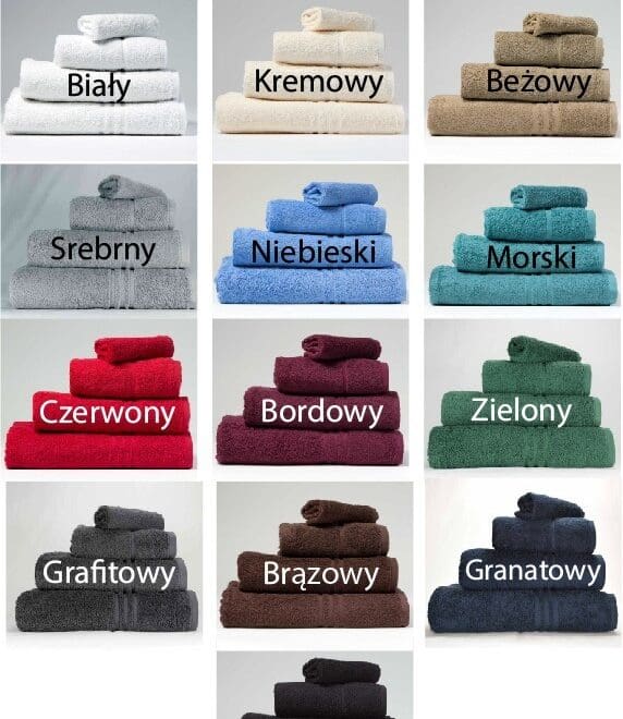 RĘCZNIK Z HAFTEM SIŁACZ, MIĘŚNIE