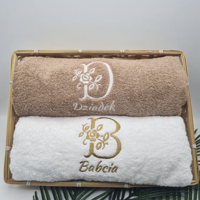 reczniki babcia dziadek