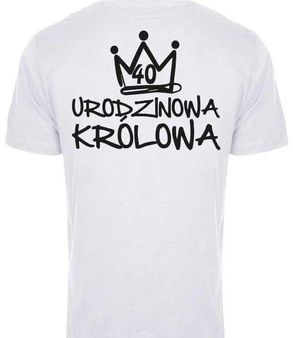 Koszulka damska z nadrukiem - BOSKA 30, 40, 50, 60