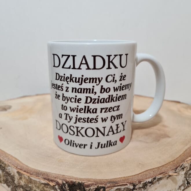 KUBEK DLA DZIADKA PERSONALIZOWANY