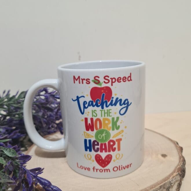 KUBEK dla nauczyciela "Teaching is a work of heart"
