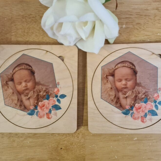 Podziękowanie dla Chrzestnych Chrzest Święty ze zdjęciem