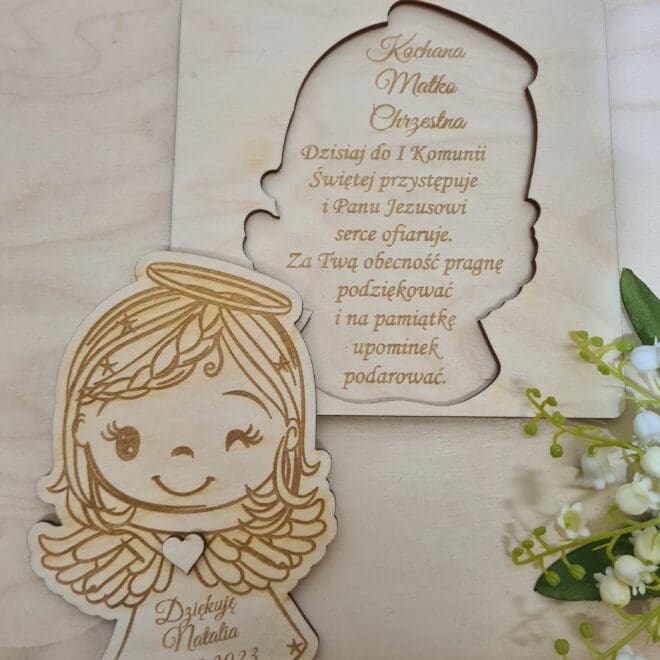 PODZIĘKOWANIE KOMUNIJNE DLA CHRZESTNYCH ANIOŁEK