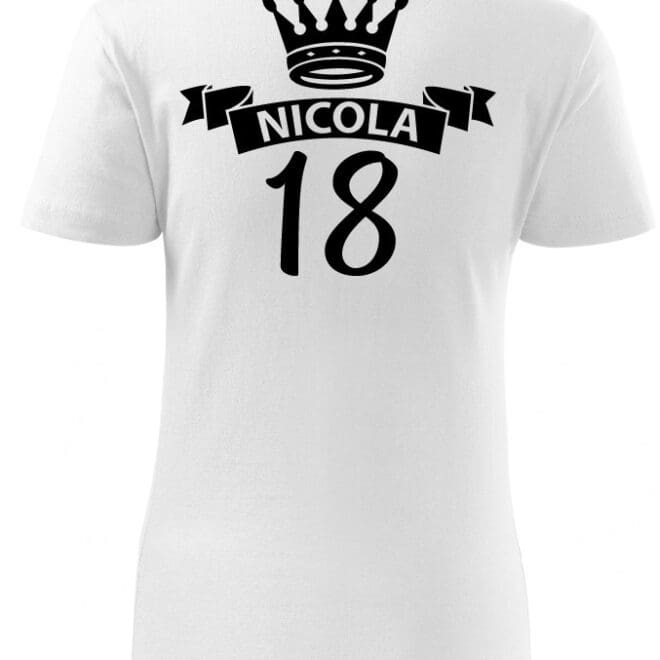 Koszulka damska z nadrukiem- Birthday QUEEN