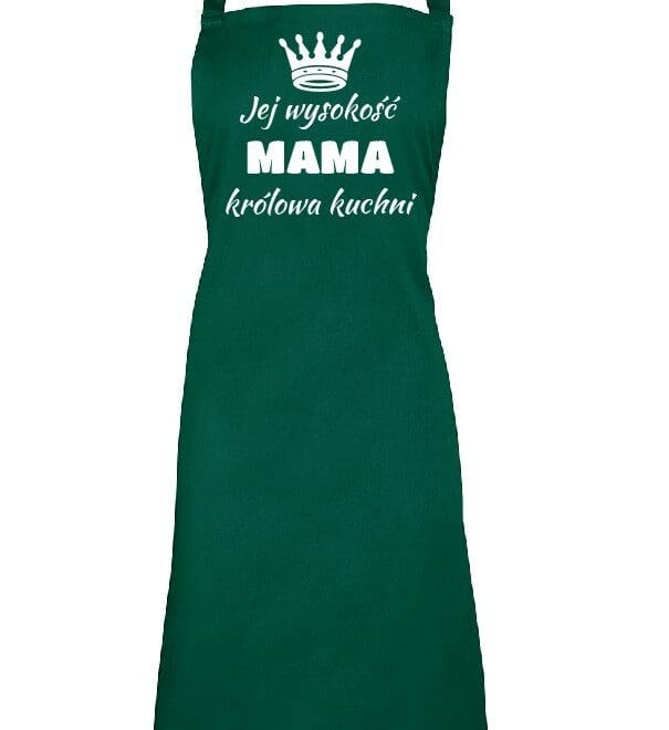 FARTUCH KUCHENNY DLA MAMY "Jej wysokość MAMA"