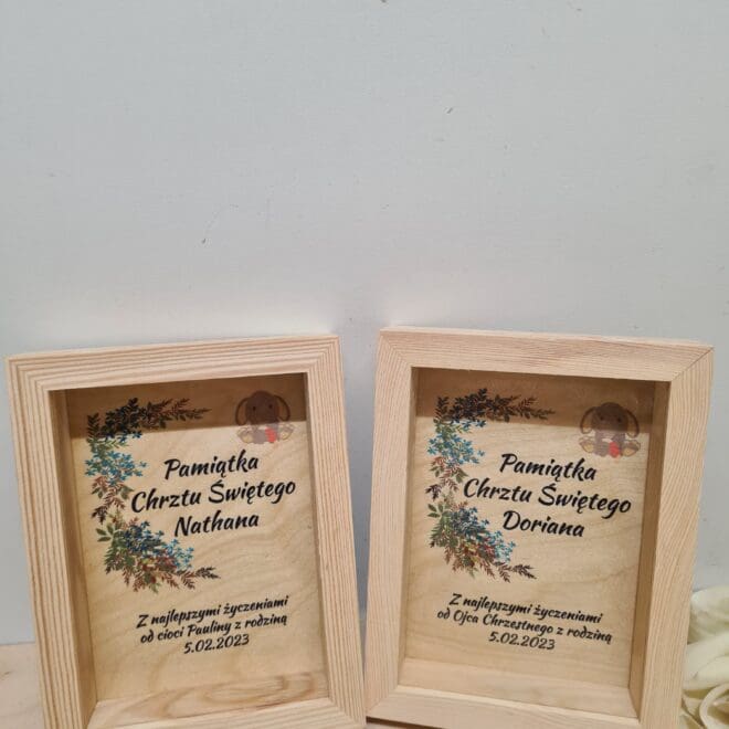 Skarbinka Pamiatka chrztu Slonik