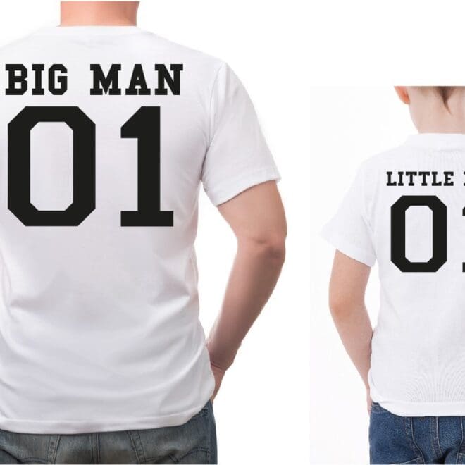 Big Man Little Man - koszulki dla taty i syna