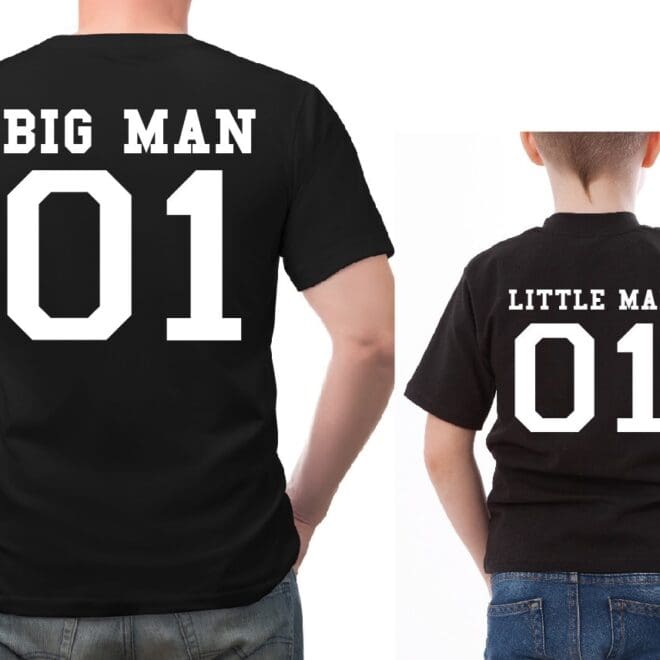 Big Man Little Man - koszulki dla taty i syna