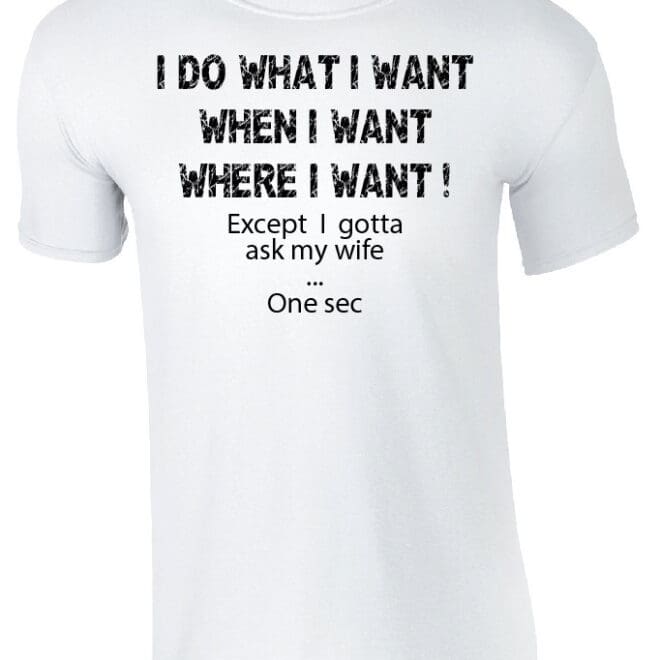 Koszulka męska "I do what I want"