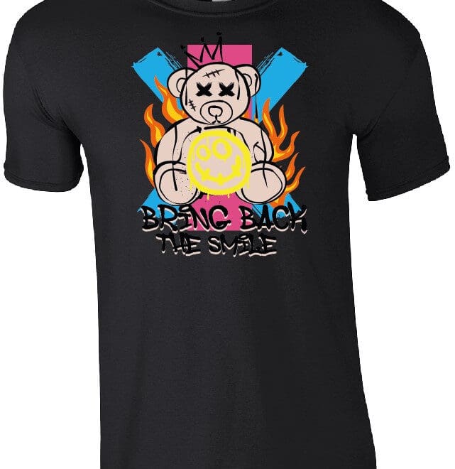 Koszulka z nadrukiem "Bring Back the smile"