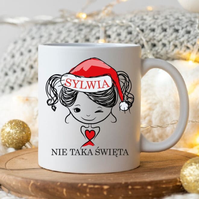 Świąteczny zabawny kubek "Nie taka Święta"