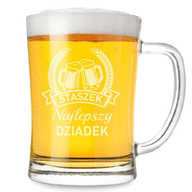 Kufel z grawerem "Najlepszy DZIADEK"