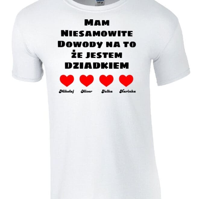 Koszulka dla dziadka - Mam niesamowite dowody na to że jestem Dziadkiem