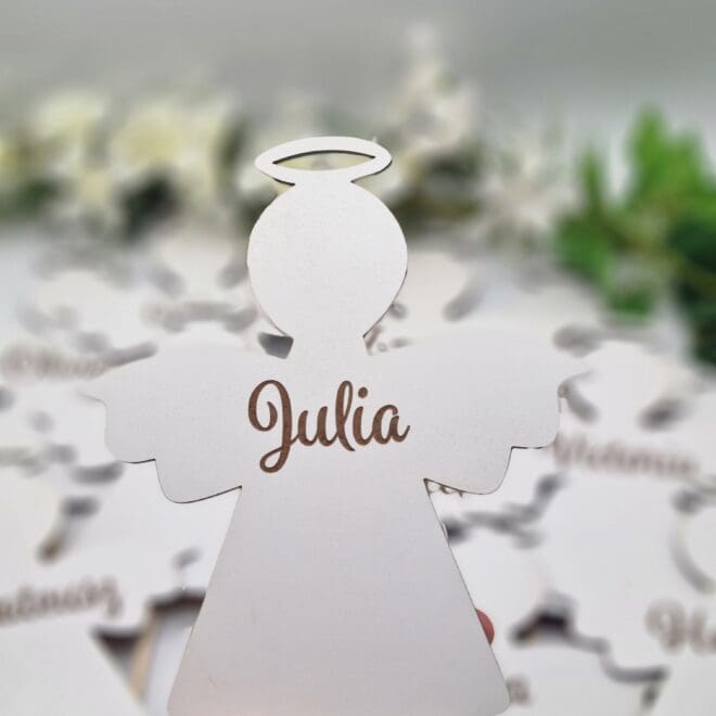 Dekoracja Komunijna Kościoła Aniołek z imieniem