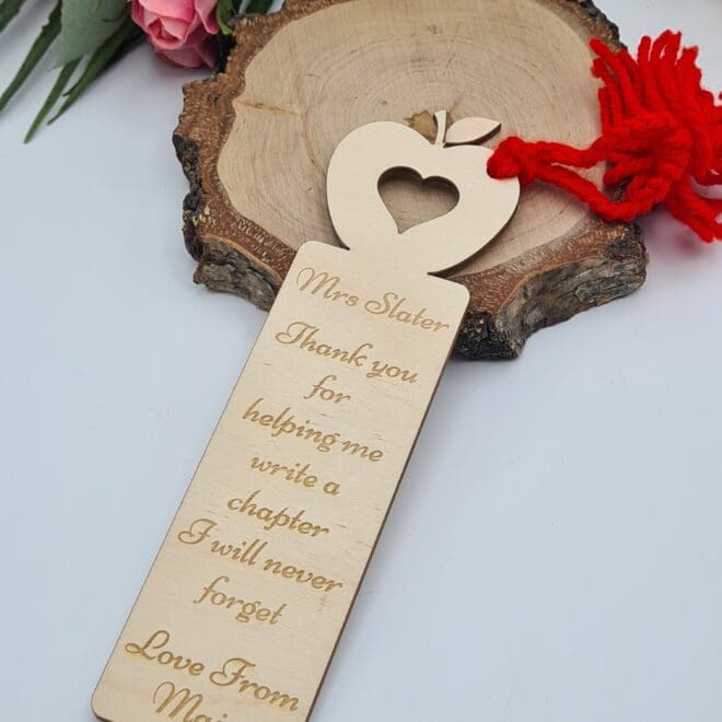 zakladka do ksiazki prezent dla nauczyciela