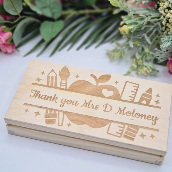 pudelko piornik dla nauczyciela