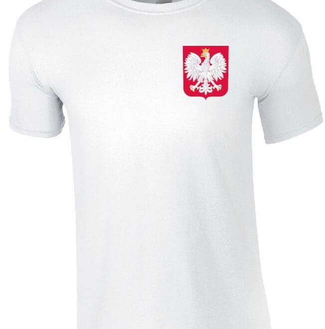Koszulka z nadrukiem "POLSKA GODŁO" Dziecięca