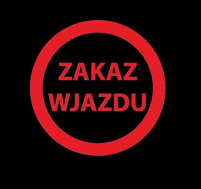 bokserki zakaz wjazdu prezent dla faceta