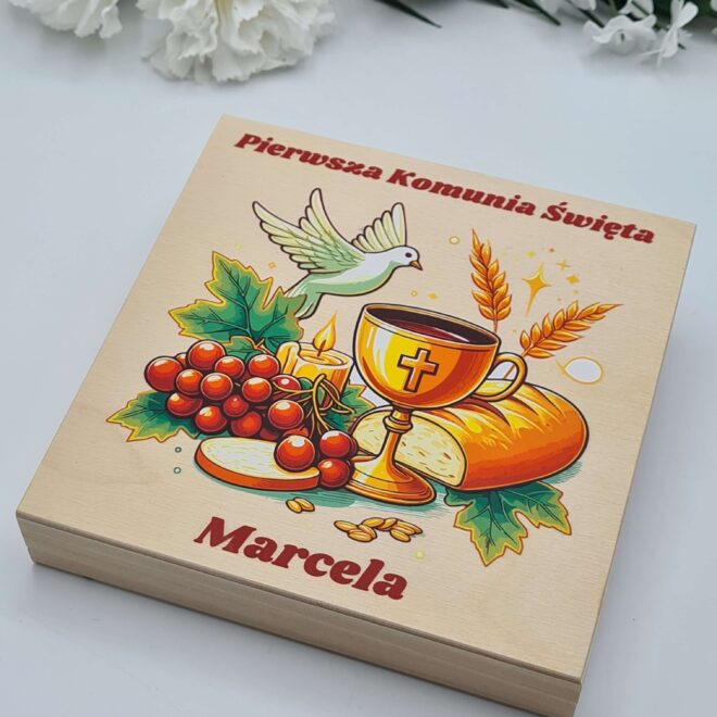 Pudełko na Pieniądze Komunia