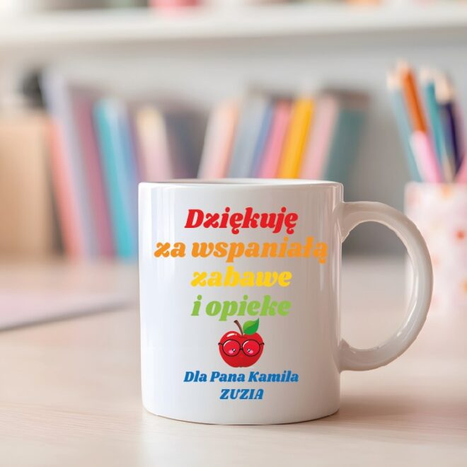 Kubek dla nauczyciela dziekuje