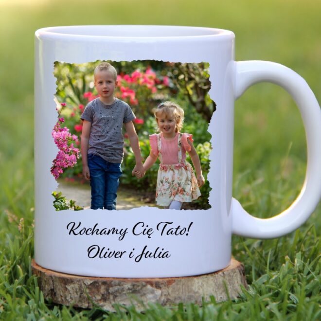 Kubek na Dzień Ojca ze zdjęciem