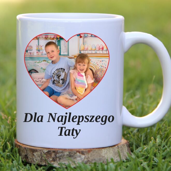 Kubek dla taty ze zdjęciem