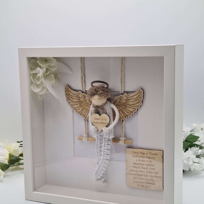Anioł Stróż dla chłopca – Pamiątka Chrztu Świętego