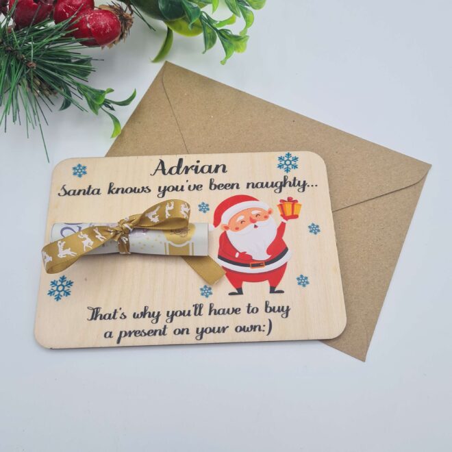 Santa knows you ve been naughty