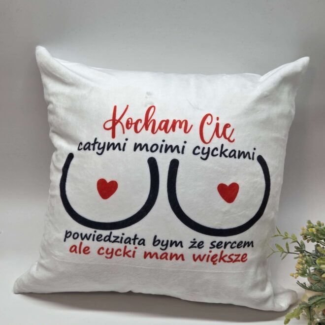 Poduszka Kocham Cię całymi moimi…