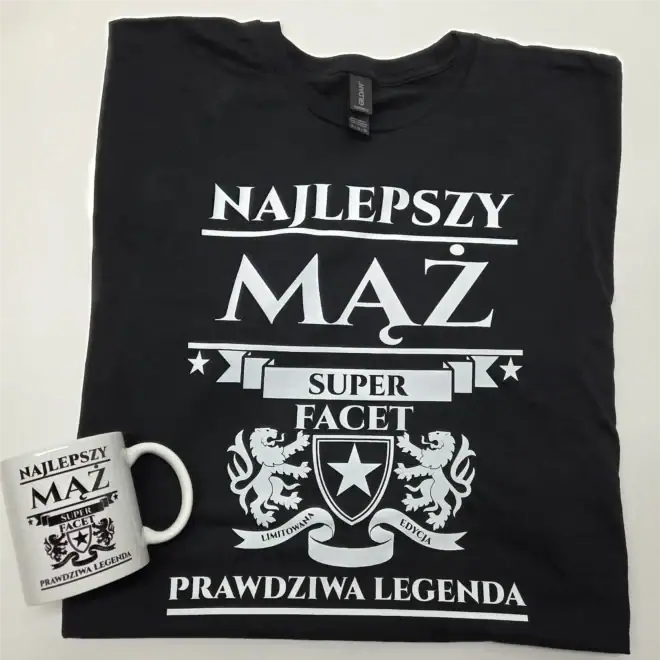 Koszulka i Kubek Najlepszy Mąż
