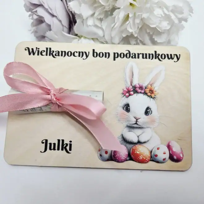 Wielkanocny bon podarunkowy