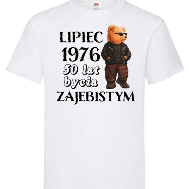 Koszulka 50 lat bycia zajebistym