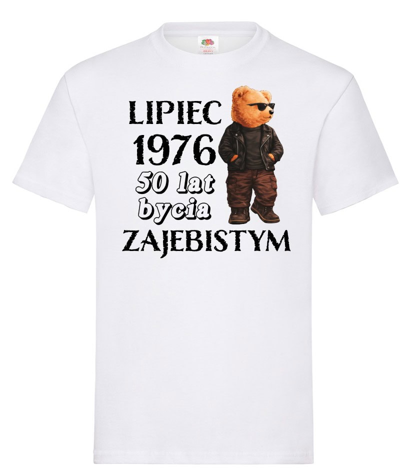 Koszulka 50 lat bycia zajebistym