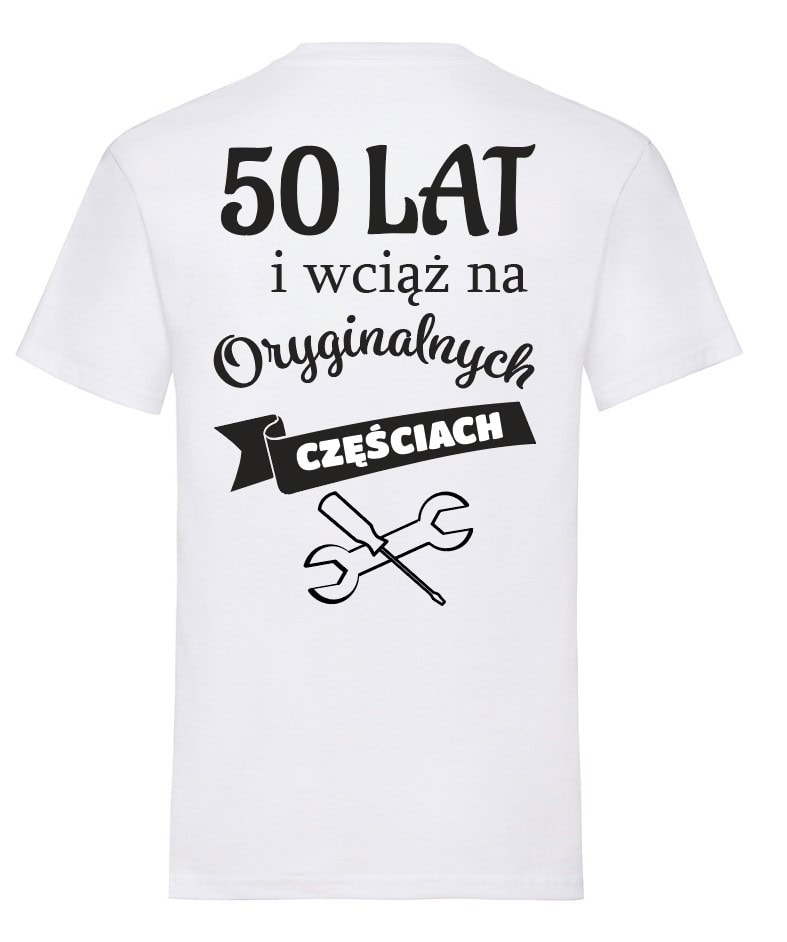 Koszulka 50 lat bycia zajebistym